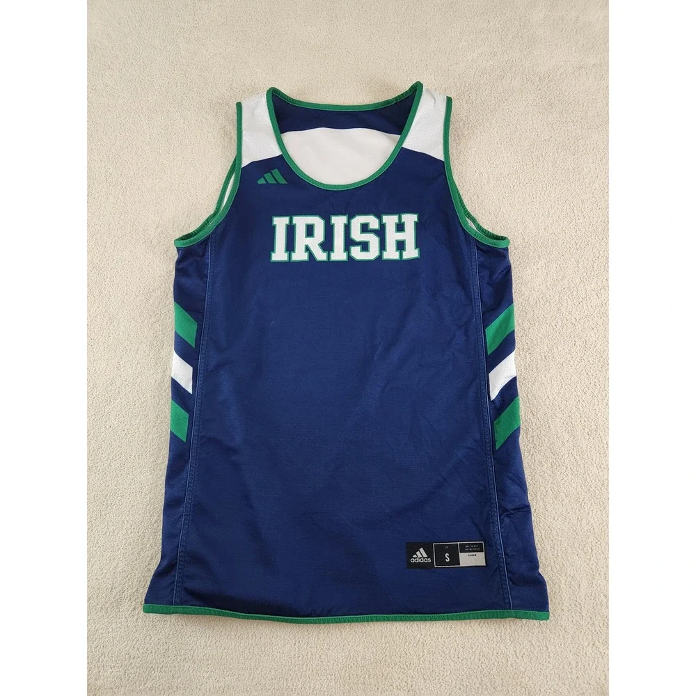 Adidas Notre Dame Fighting Irish Mens Tank Top Navy Size Small